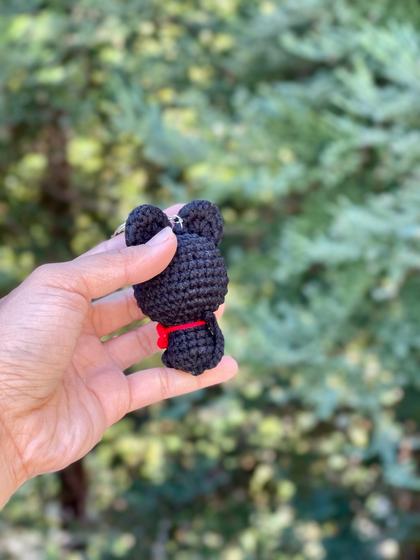 Jiji Cat Kiki Delivery Service Crochet Keychain