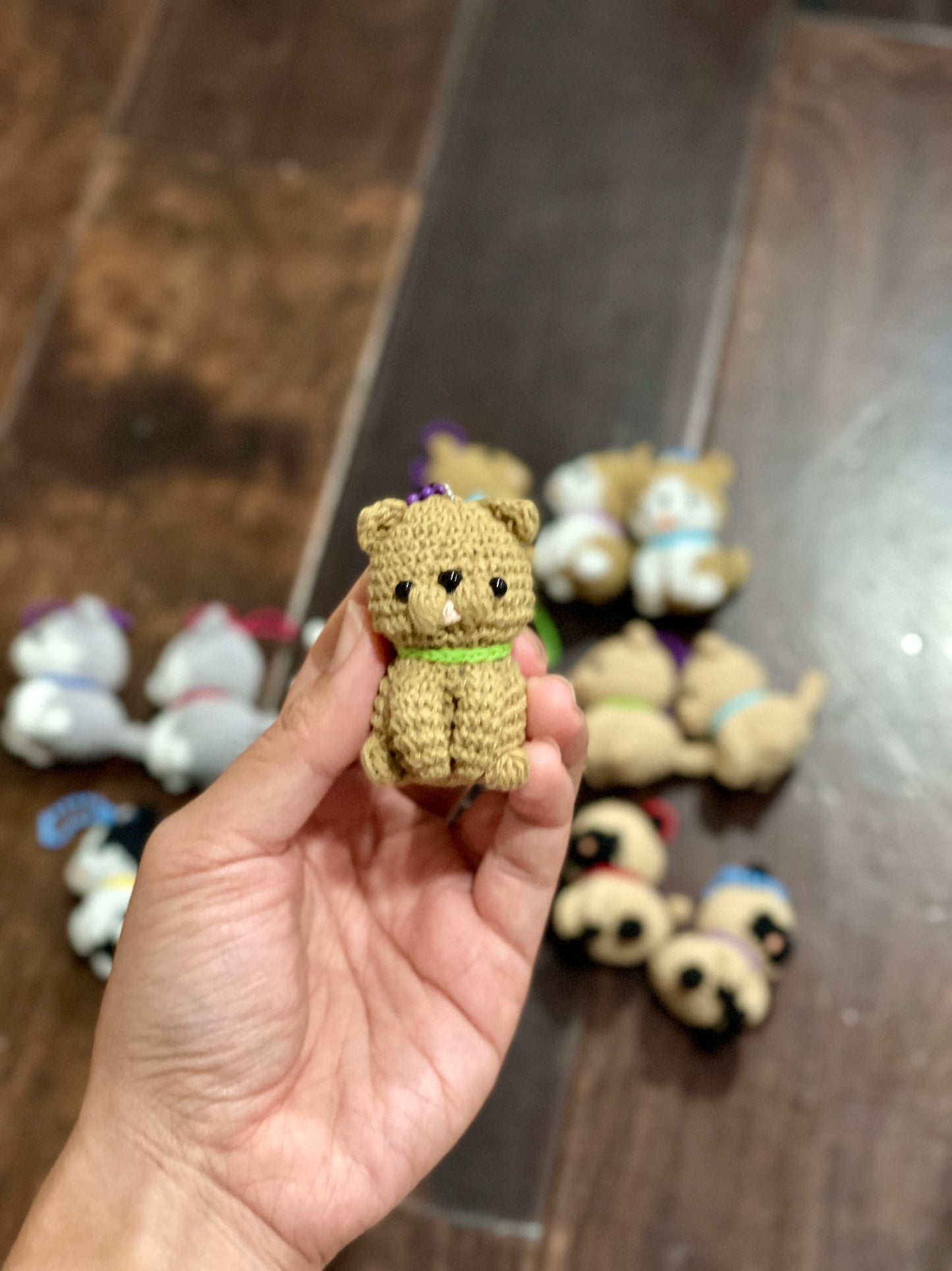 Tiny Paws Collection Crochet Keychain