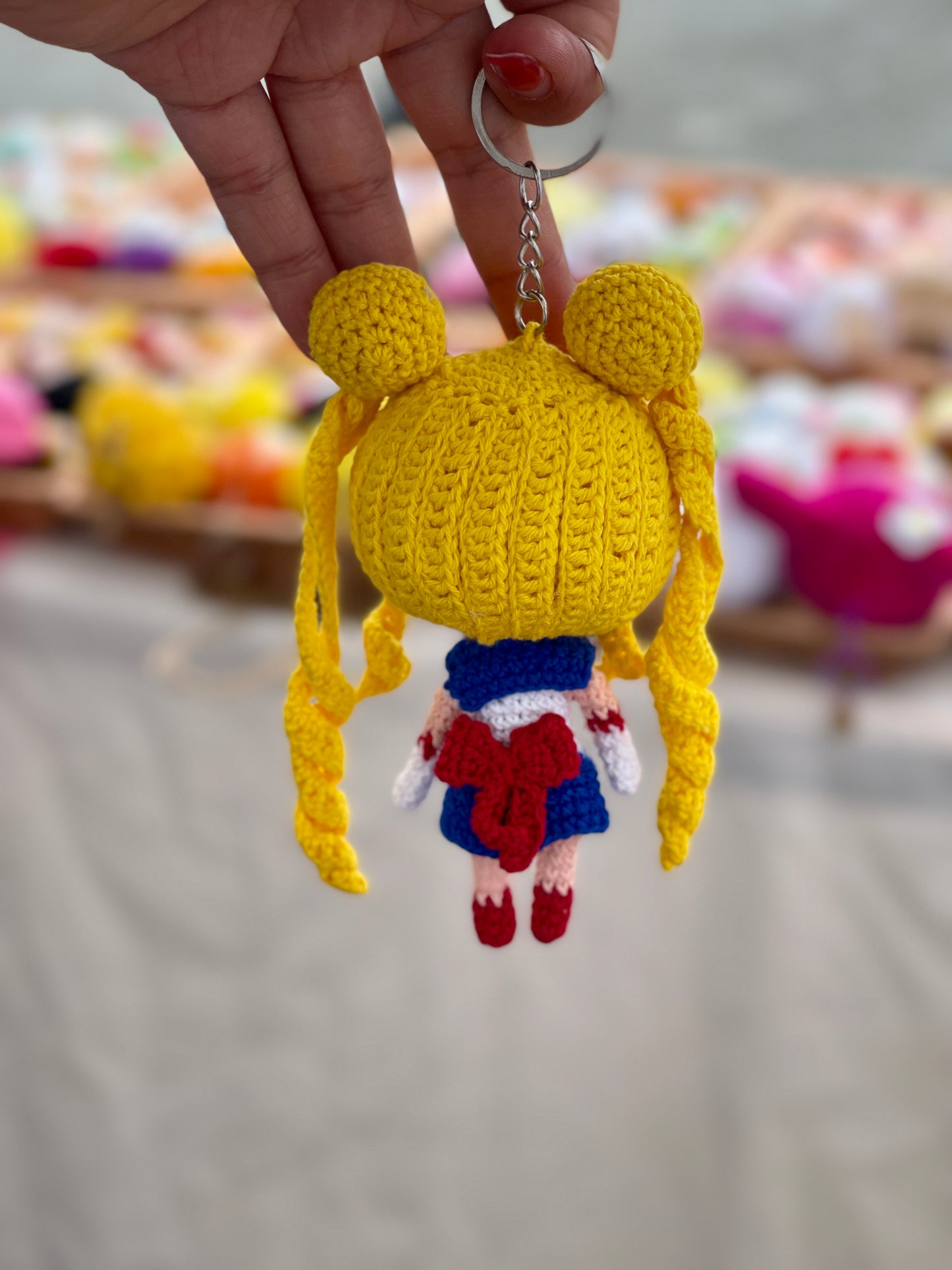 Sailor Moon Crochet Doll Keychain