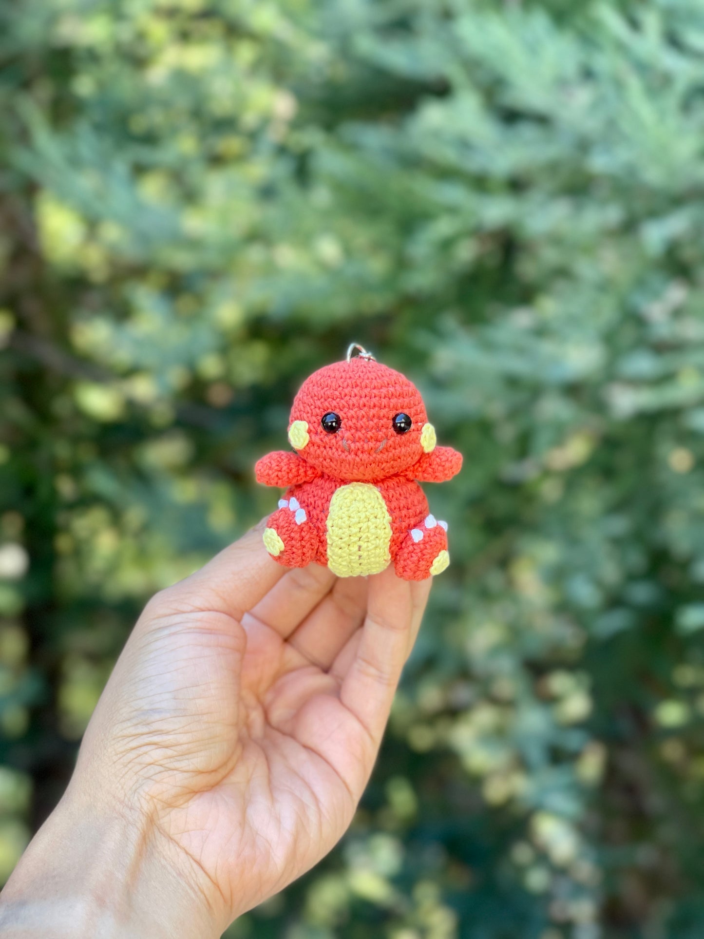 Charmander Crochet Keychain