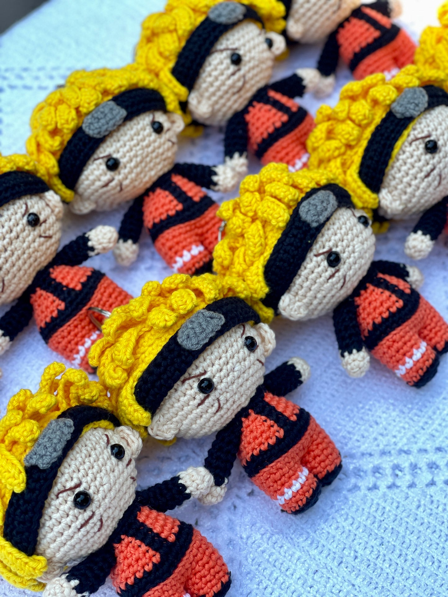 Naruto Crochet Doll Keychain
