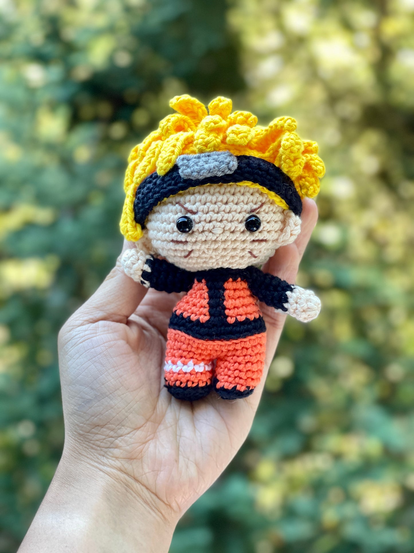 Naruto Crochet Doll Keychain