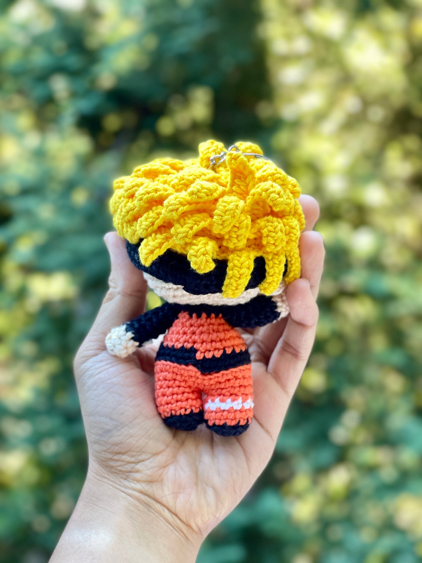 Naruto Crochet Doll Keychain