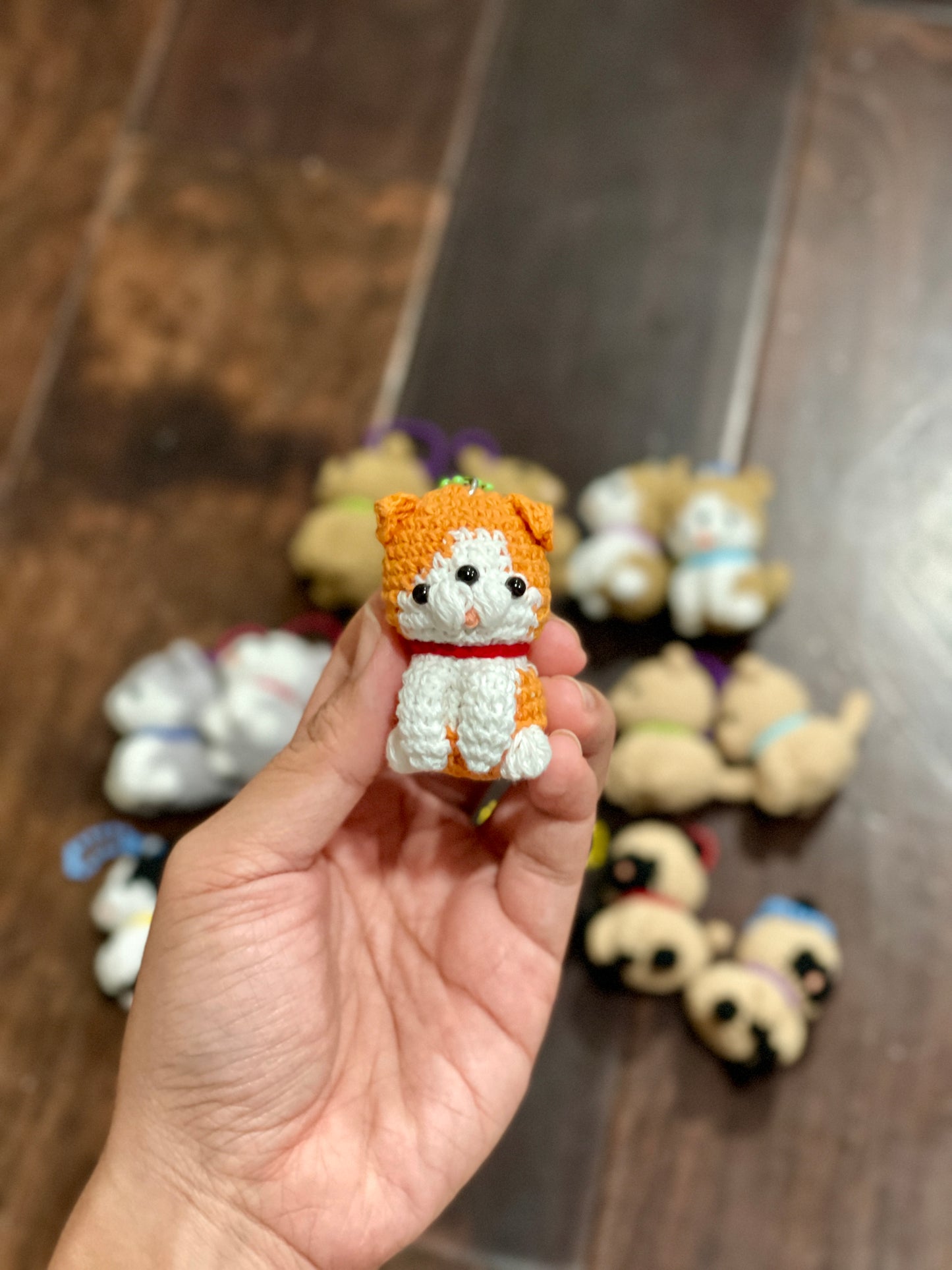 Tiny Paws Collection Crochet Keychain