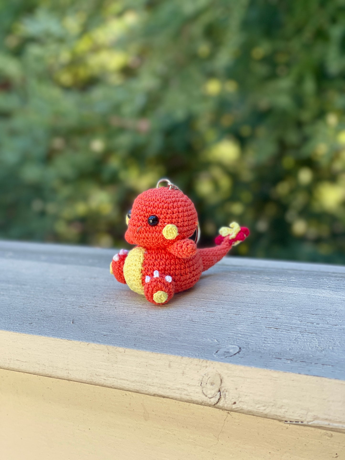 Charmander Crochet Keychain