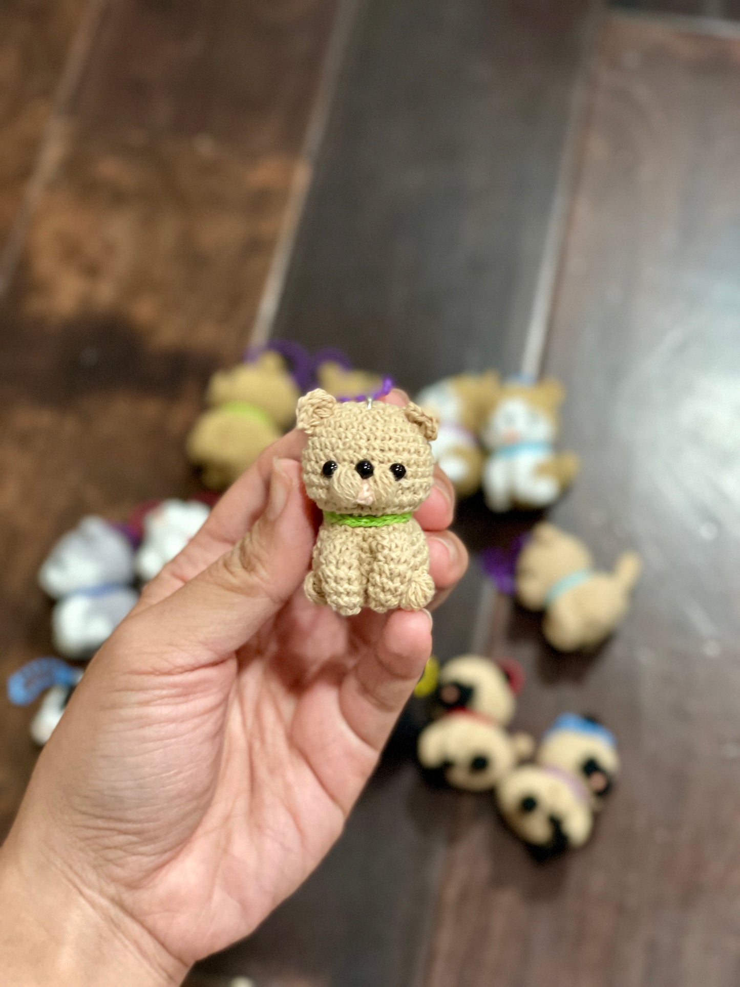 Tiny Paws Collection Crochet Keychain