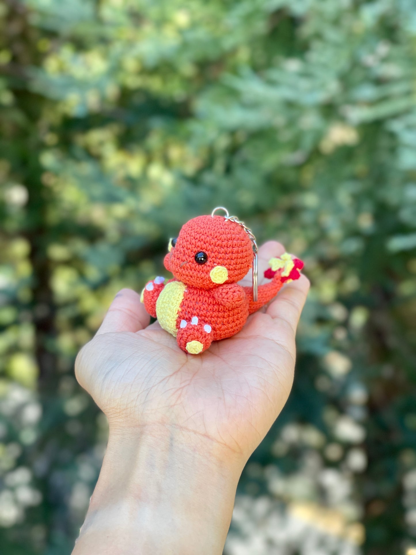 Charmander Crochet Keychain