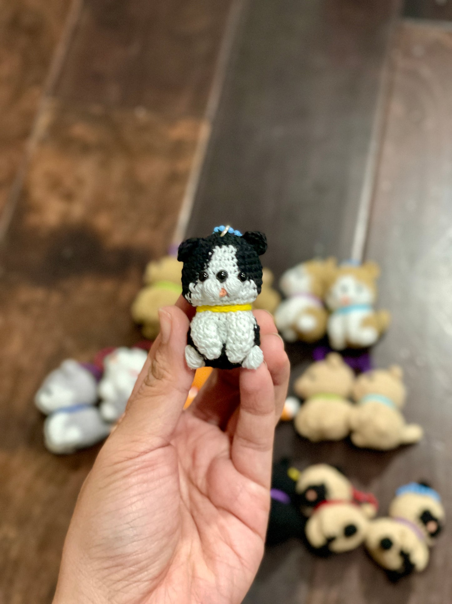 Tiny Paws Collection Crochet Keychain