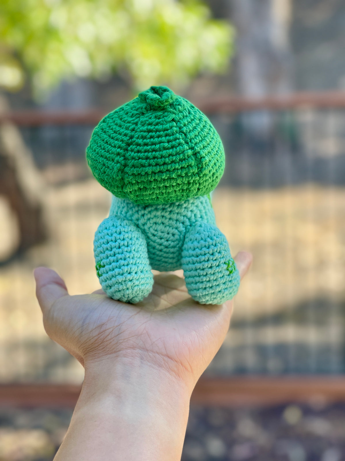 Big Bulbasaur Crochet Doll