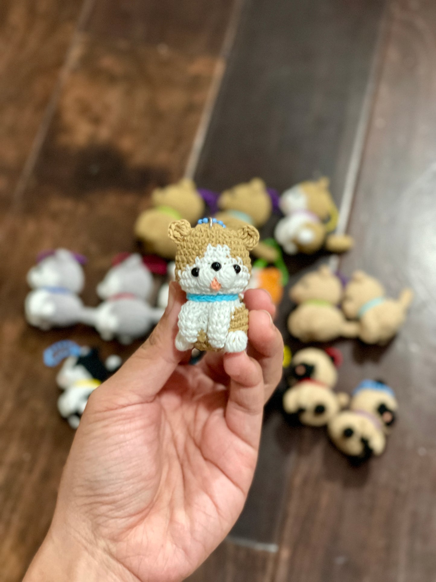 Tiny Paws Collection Crochet Keychain