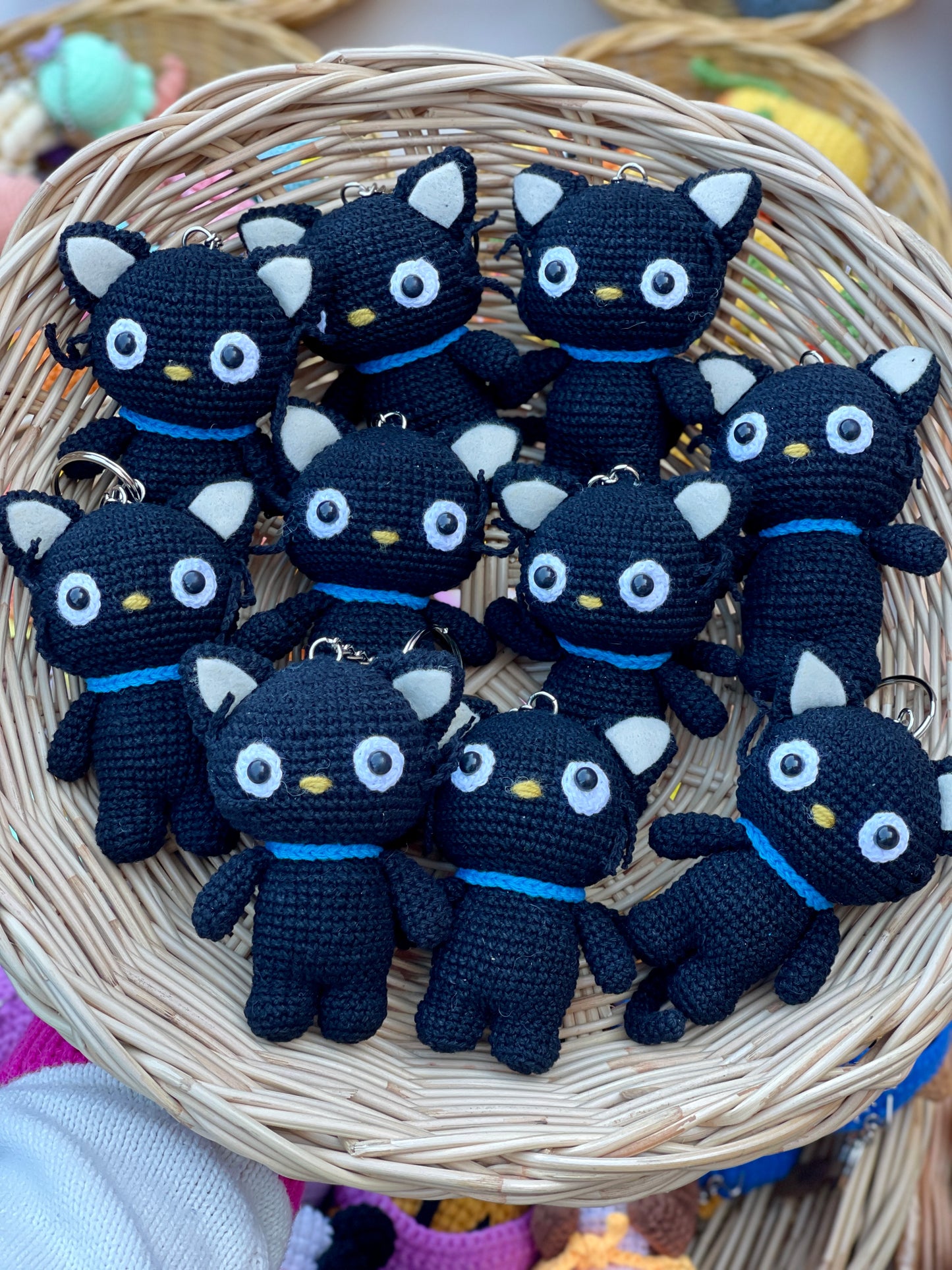 Chococat Crochet Keychain