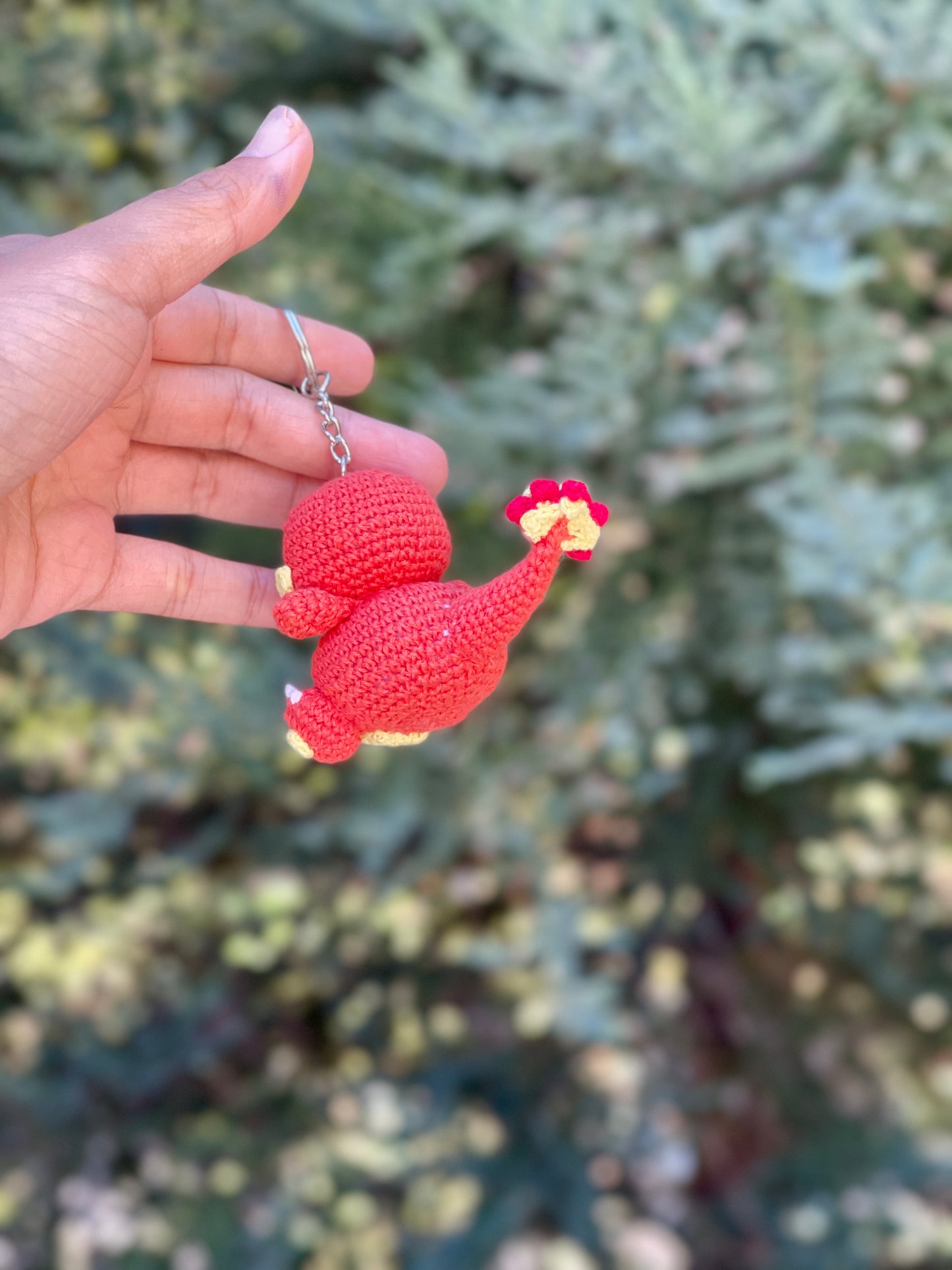Charmander Crochet Keychain
