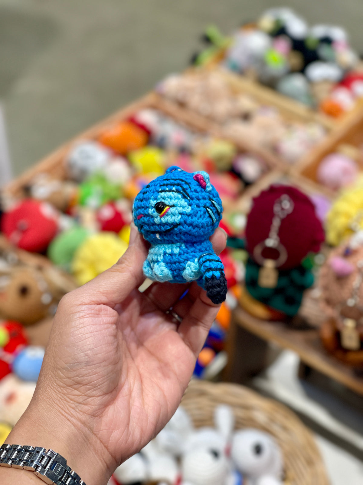 K-POP Demon Hunters Crochet Keychain