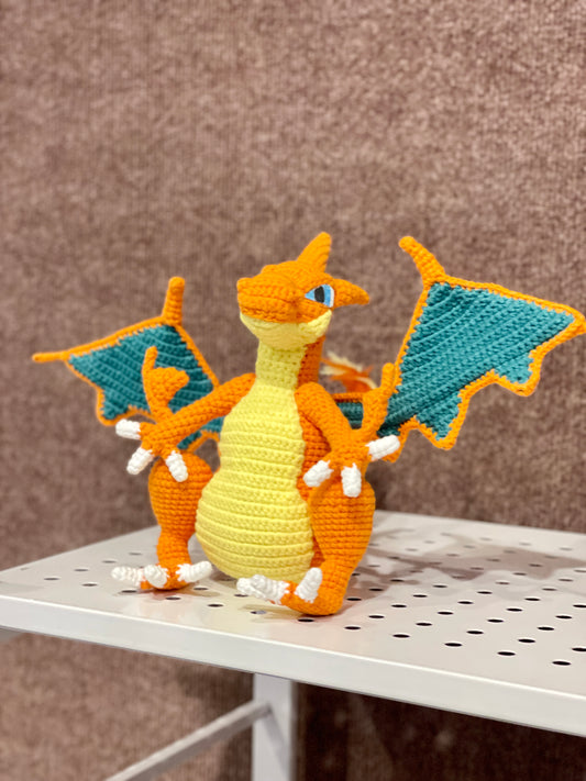 Mega Charizard Y Crochet Doll