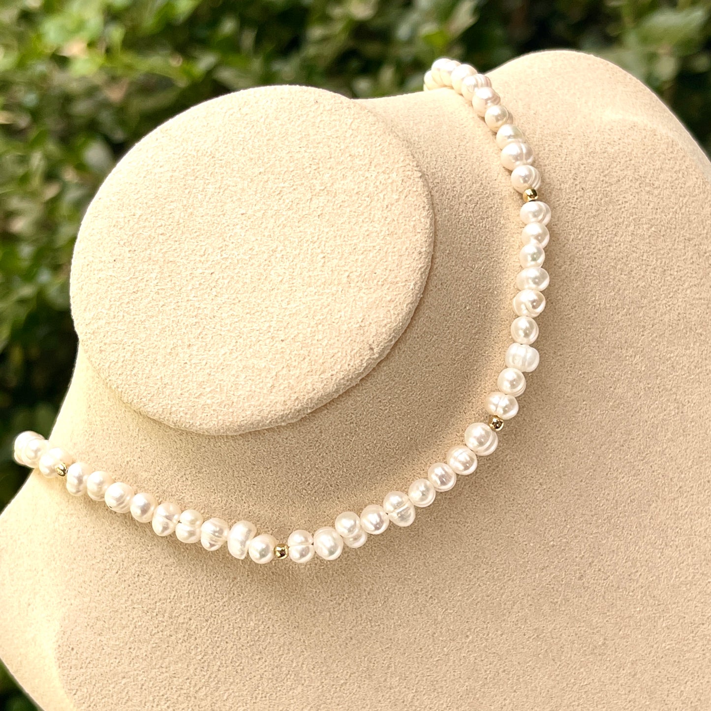 Forever Pearl Choker Necklace