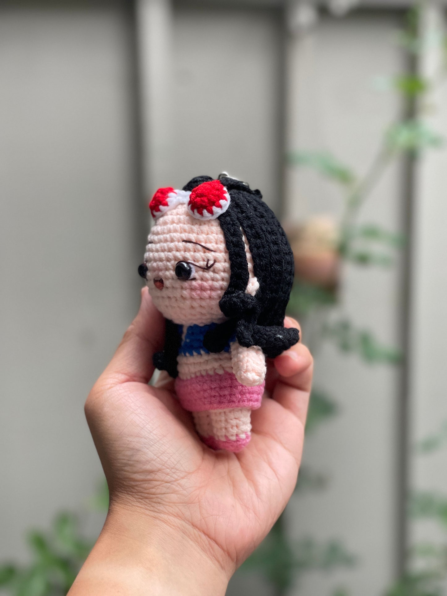 Nico Robin One Piece Crochet Keychain