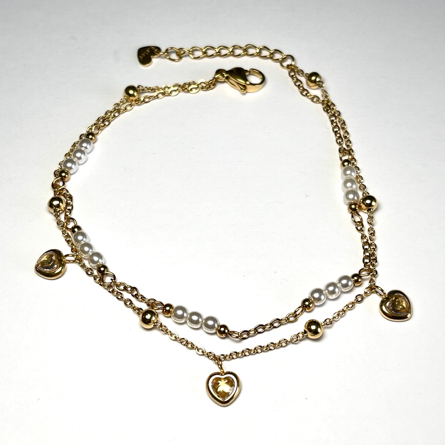 Gold Stainless Steel Anklet