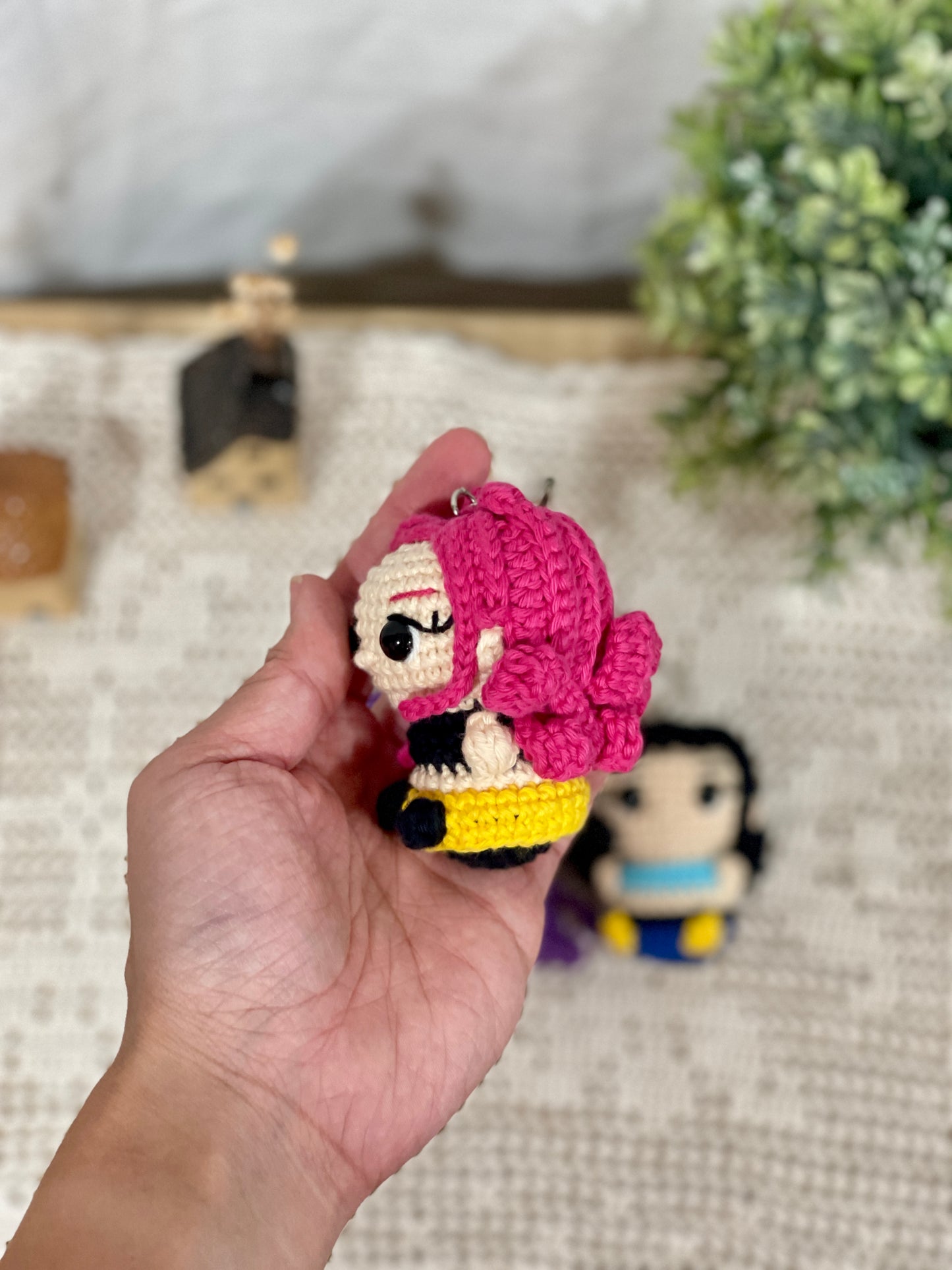 K-POP Demon Hunters Crochet Keychain