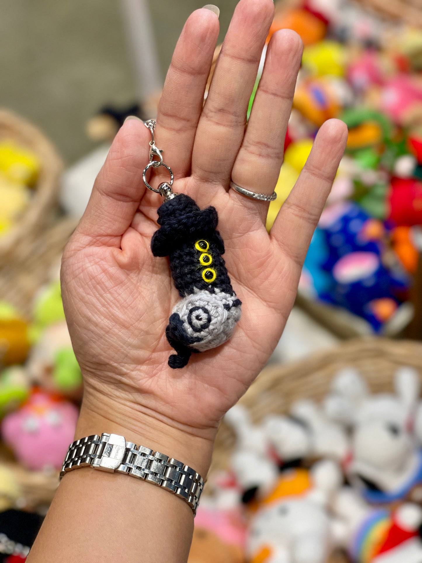 K-POP Demon Hunters Crochet Keychain