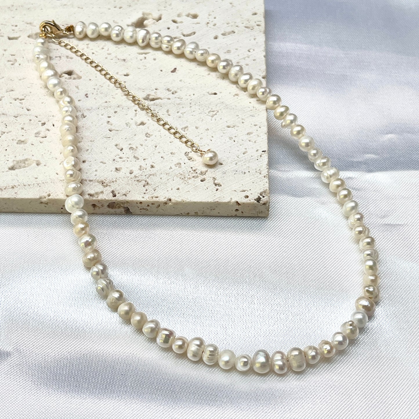 Forever Pearl Choker Necklace