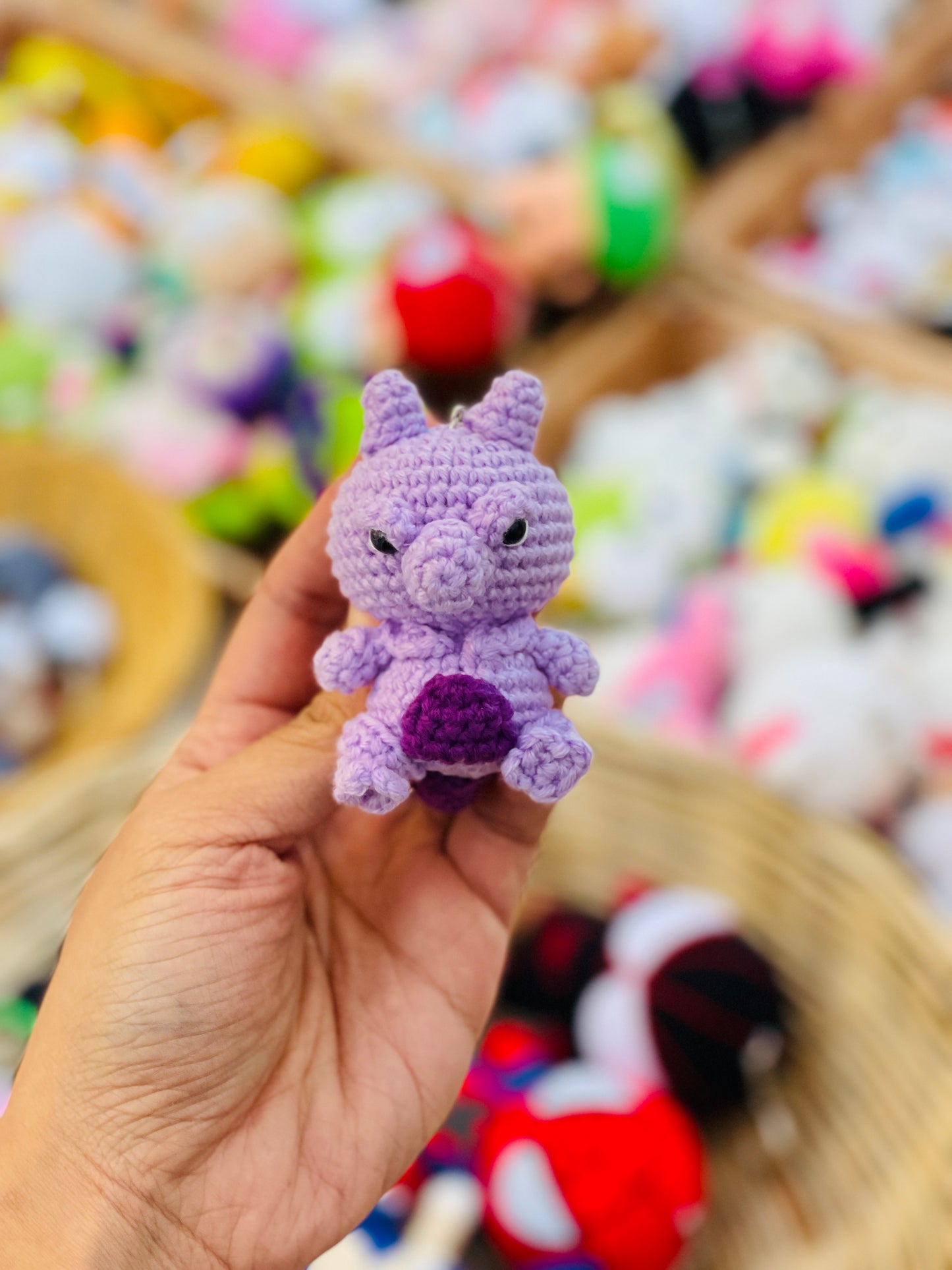 Crochet Pokémon collection Keychain