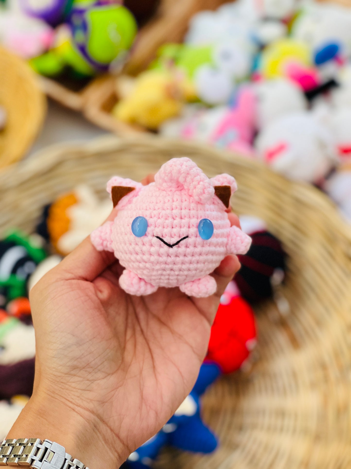 Crochet Pokémon collection Keychain