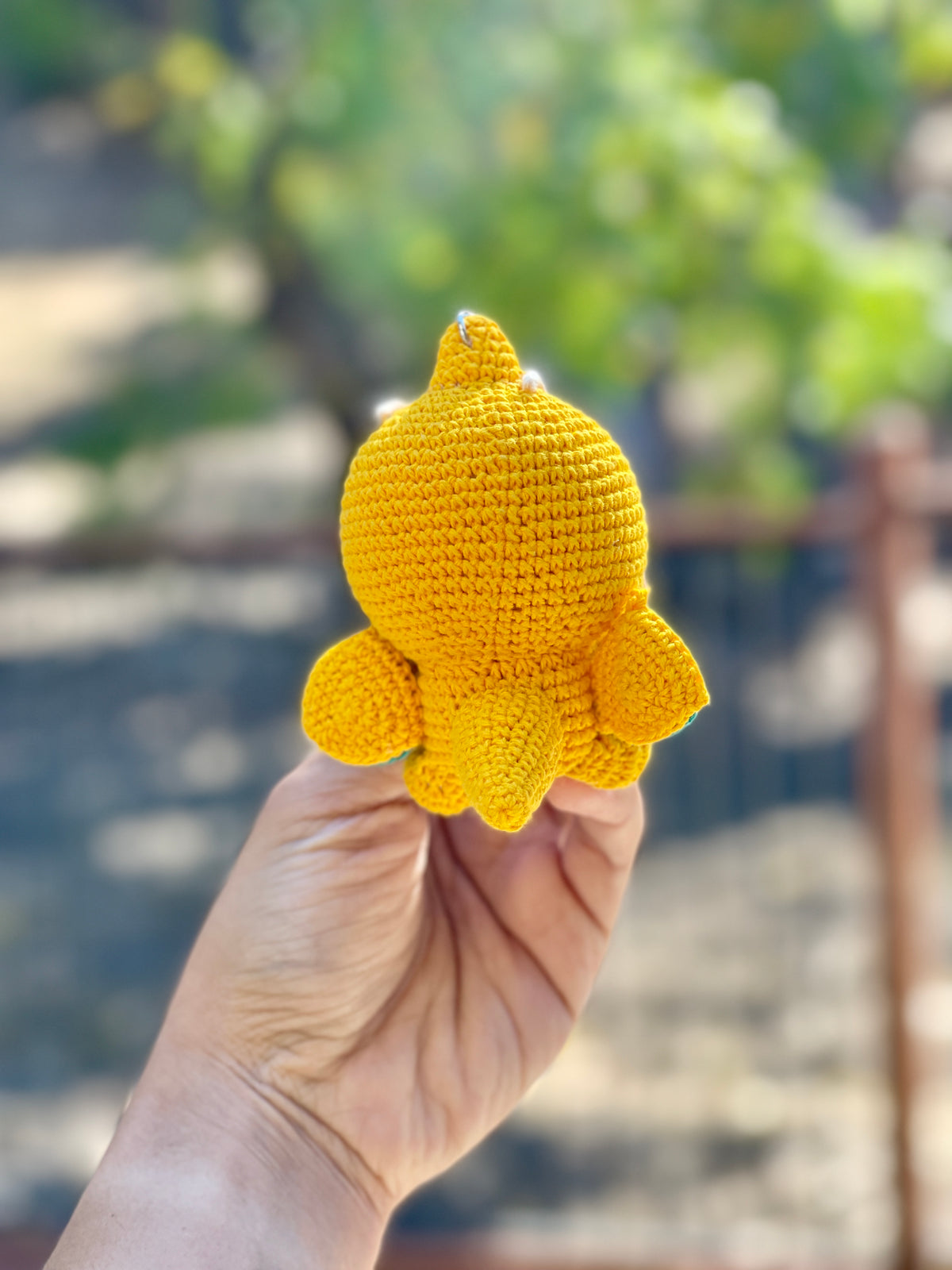 Dragonite Crochet Keychain