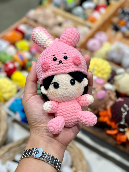 BTS + BT21 Crochet Keychain