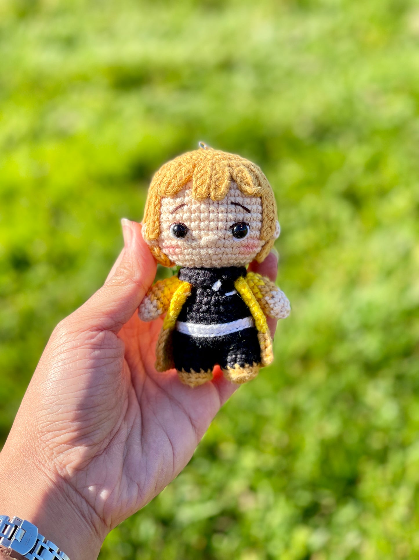 Demon Slayer Crochet Keychain