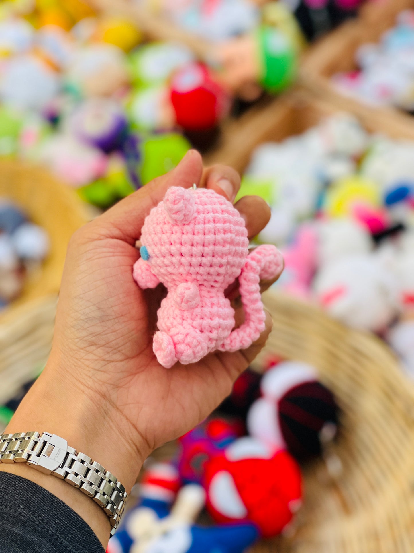 Crochet Pokémon collection Keychain