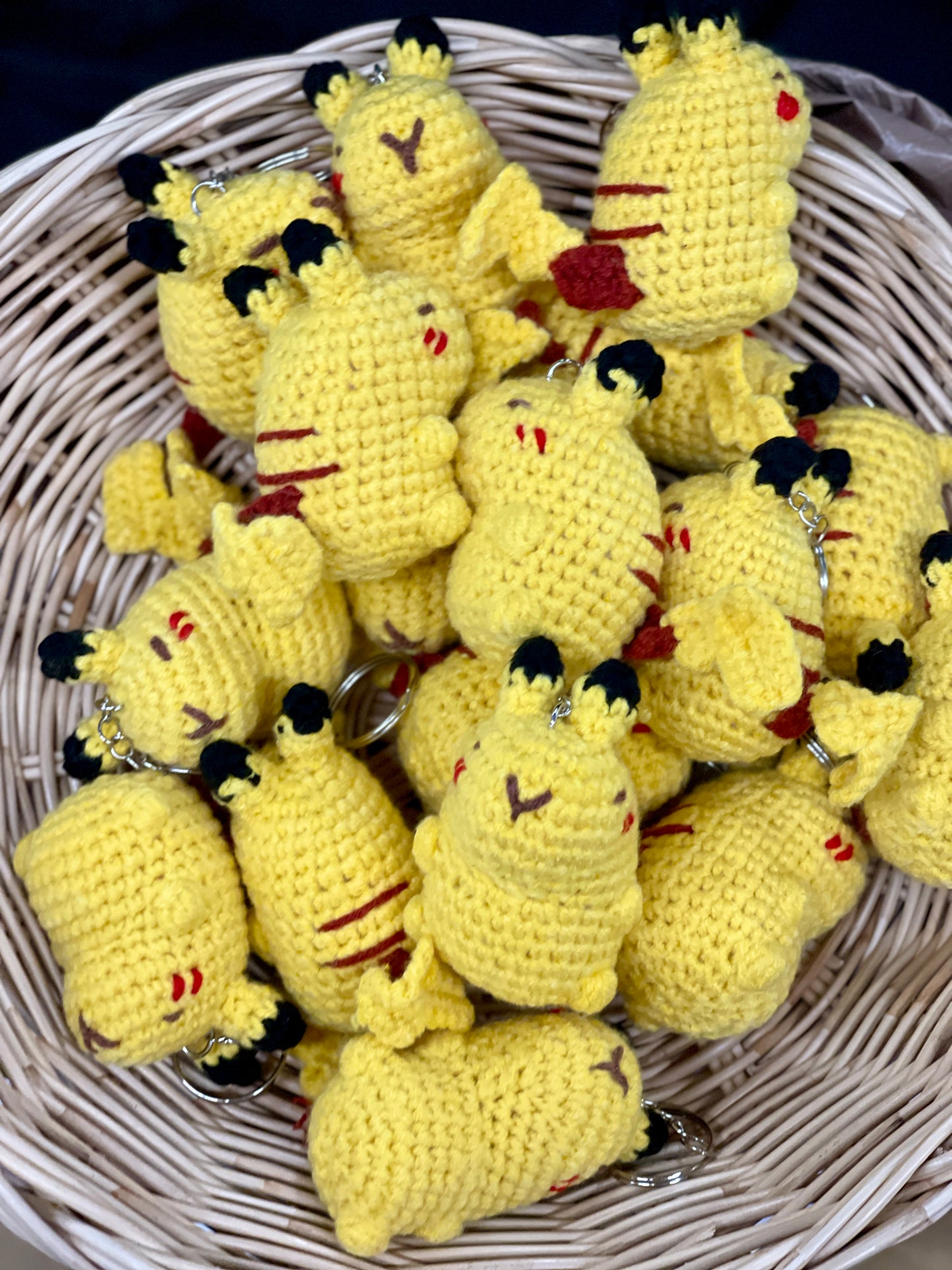 Capy~Pika Crochet Keychain