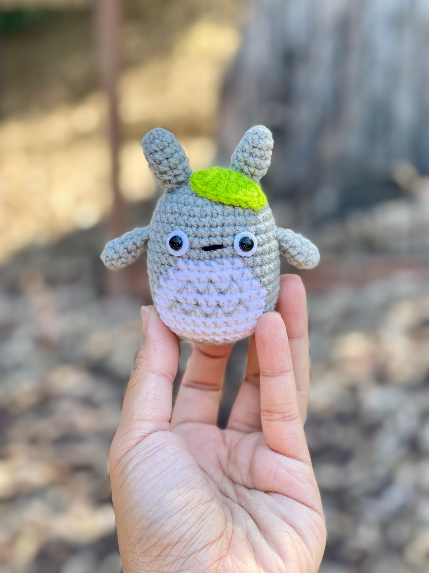 Totoro Crochet Doll Keychain