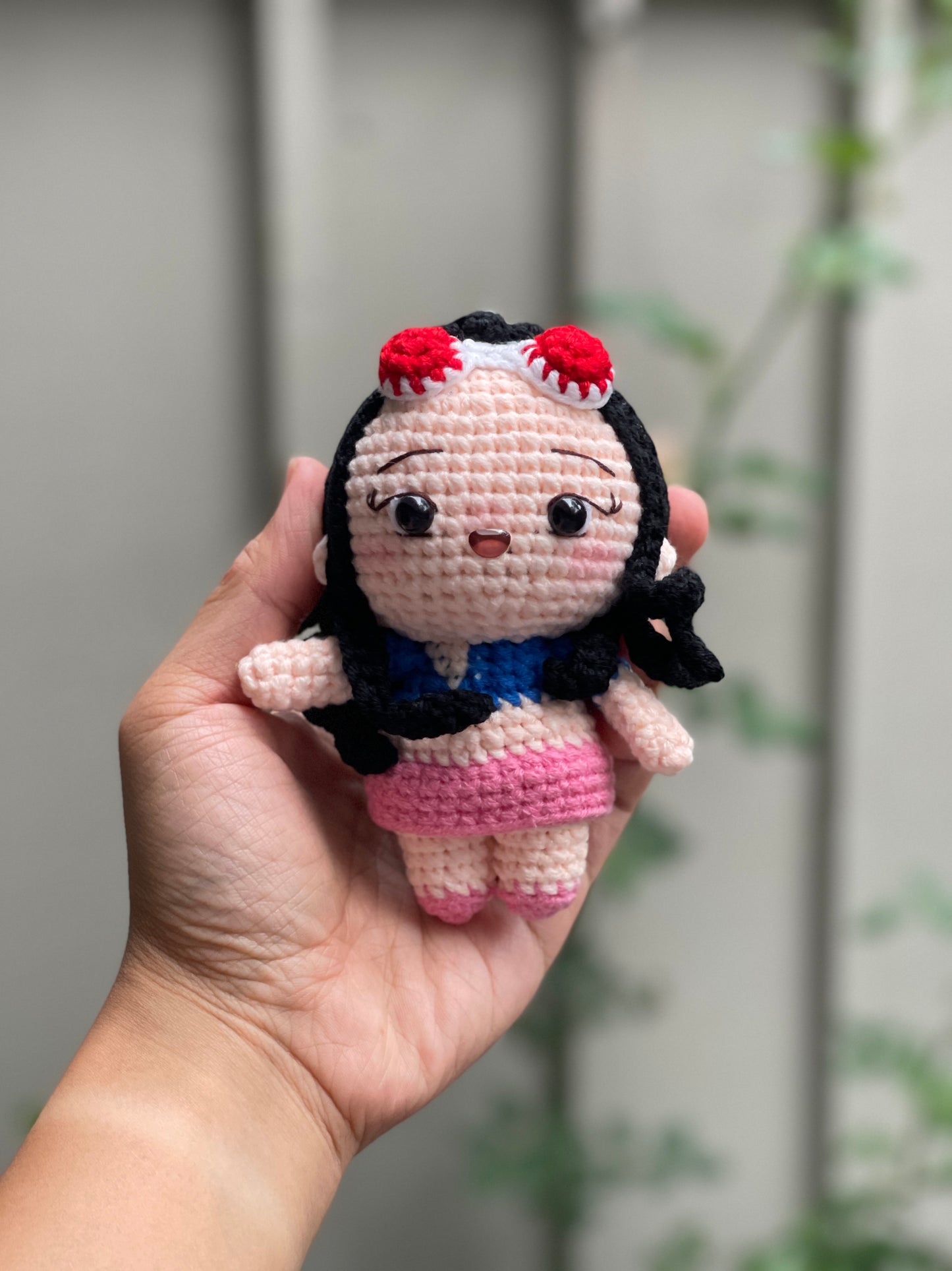 Nico Robin One Piece Crochet Keychain
