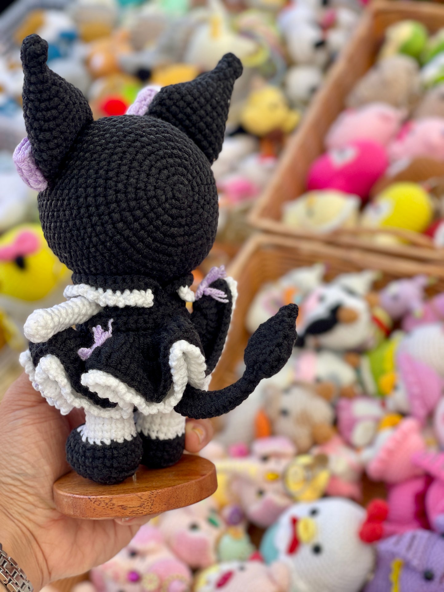 Big Kuromi Crochet Doll