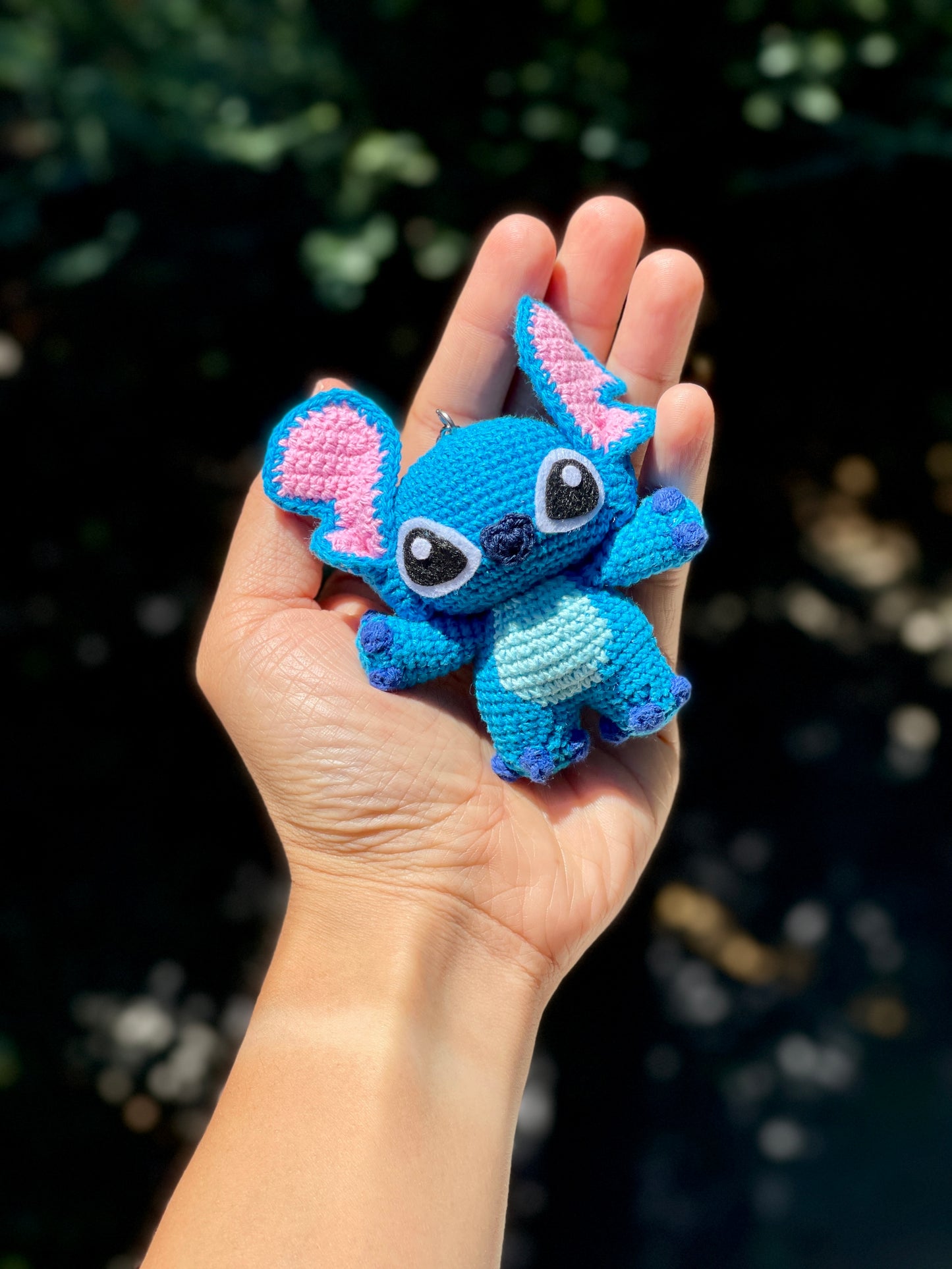Small Stitch Crochet Doll Keychain