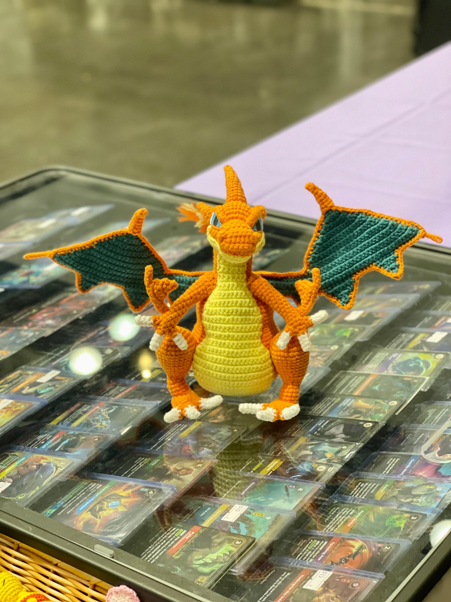 Mega Charizard Y Pokemon Crochet Doll