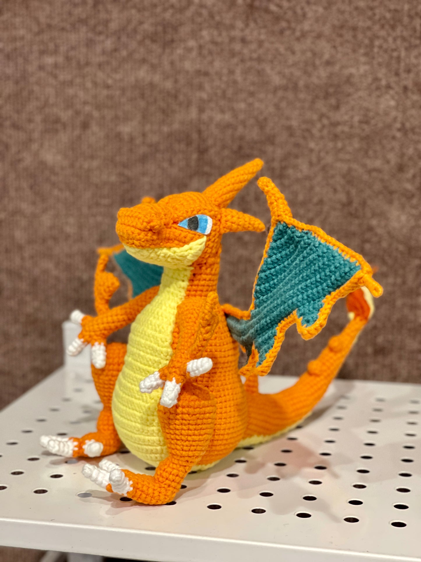 Mega Charizard Y Pokemon Crochet Doll
