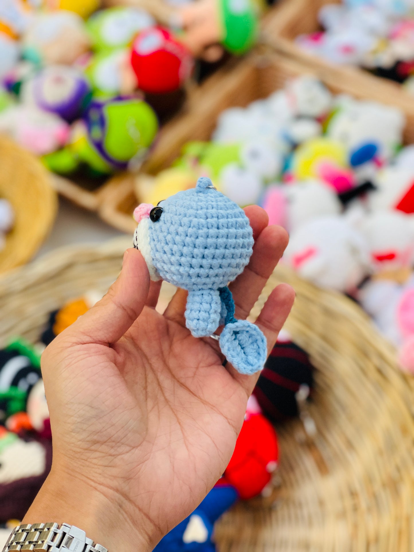 Crochet Pokémon collection Keychain