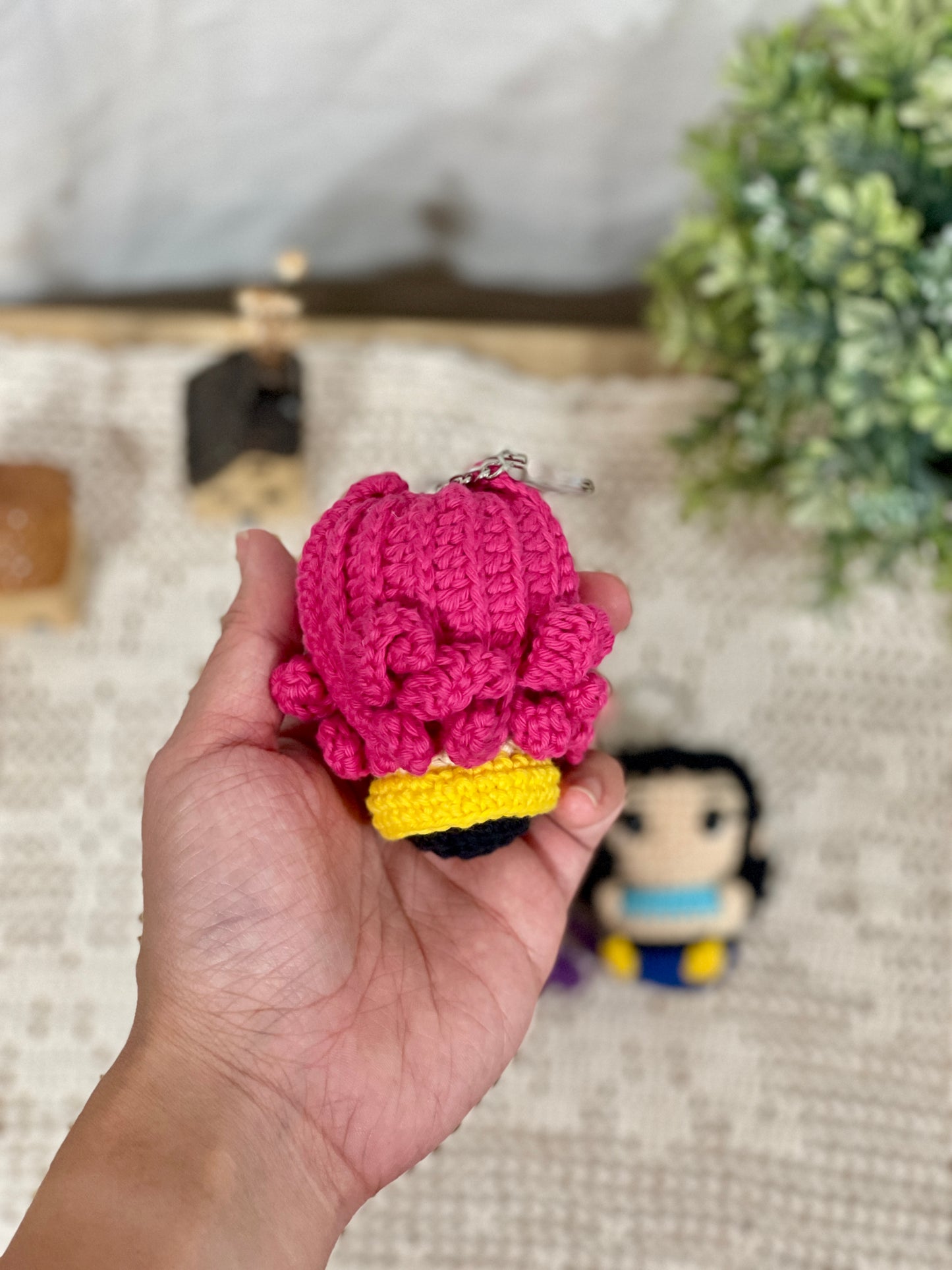 K-POP Demon Hunters Crochet Keychain