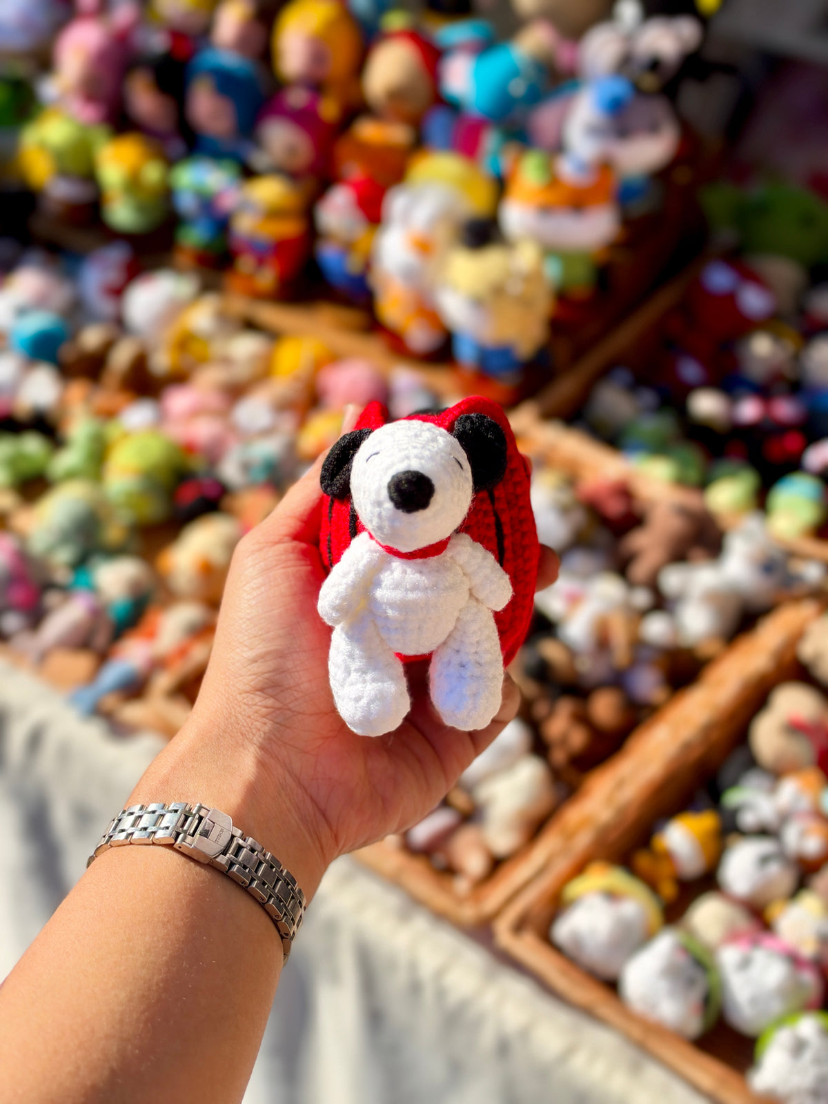 Snoopy House Crochet Decor