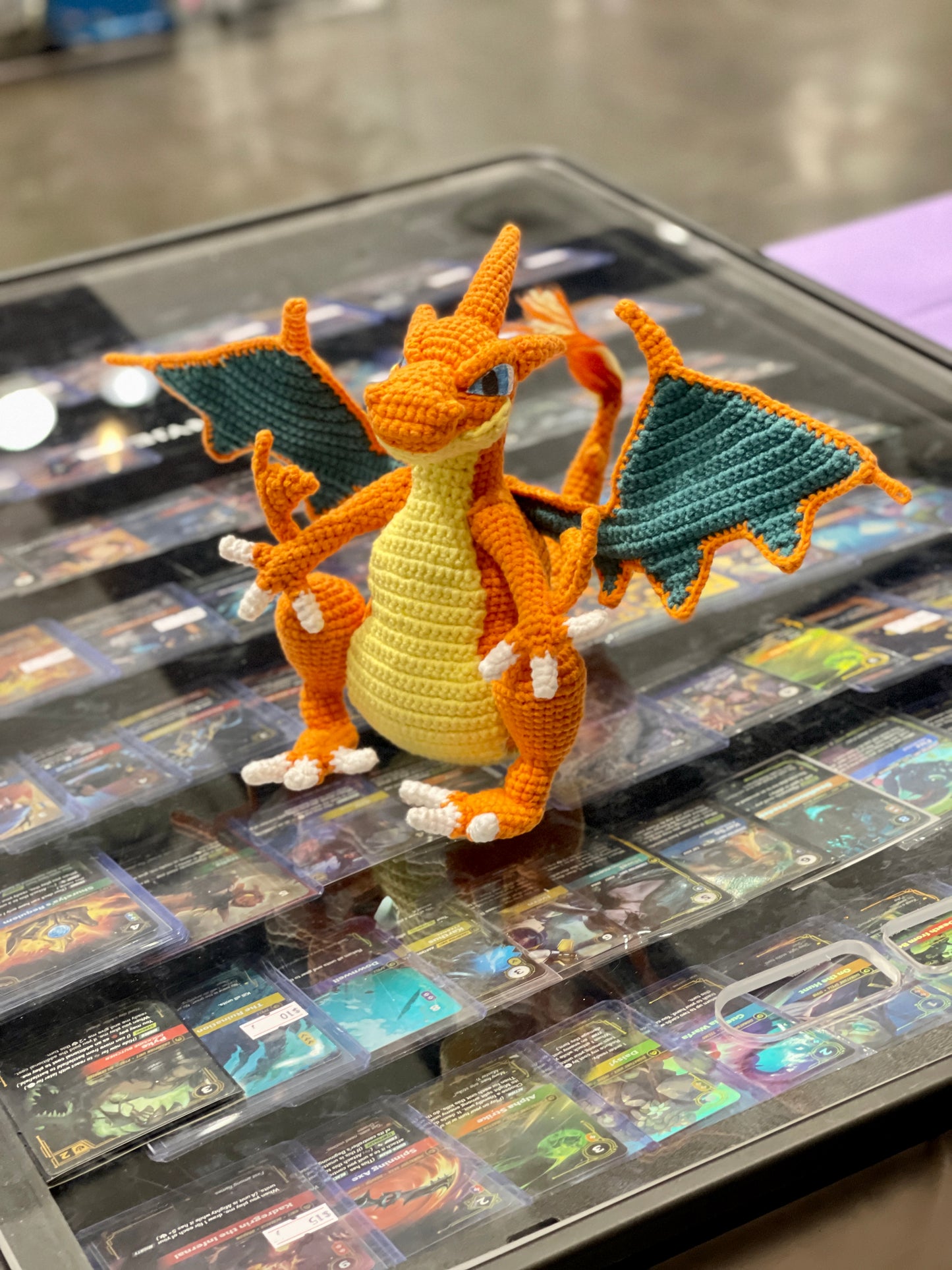 Mega Charizard Y Pokemon Crochet Doll