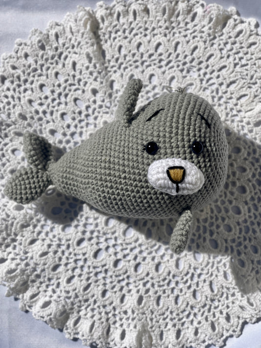 Sea Lion Crochet Doll