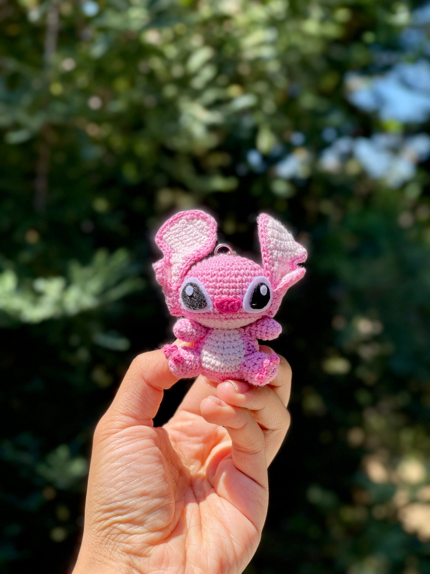 Small Stitch Crochet Doll Keychain