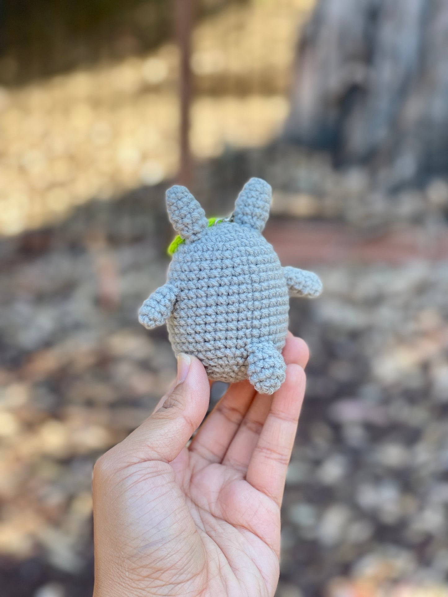 Totoro Crochet Doll Keychain