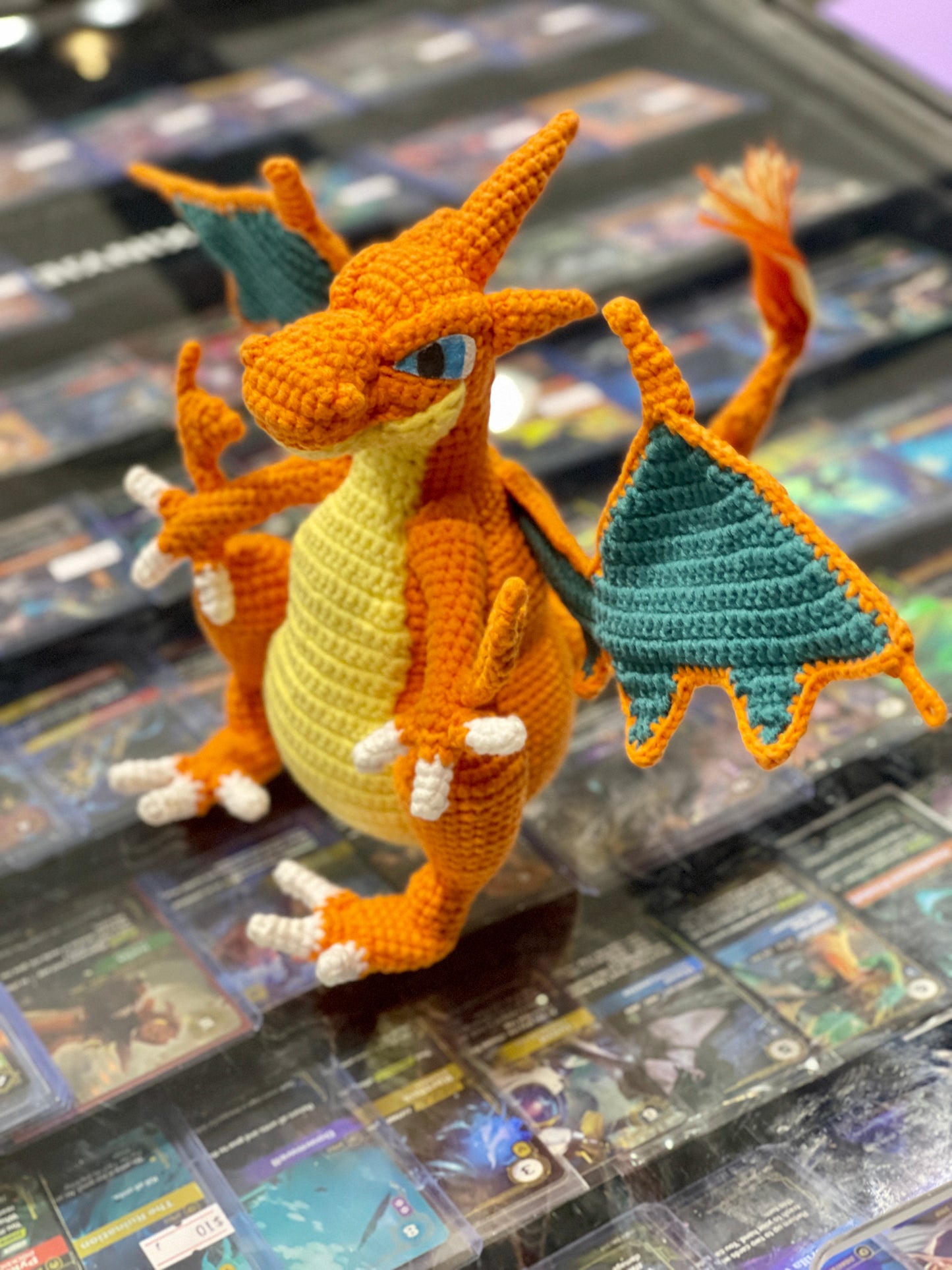 Mega Charizard Y Pokemon Crochet Doll