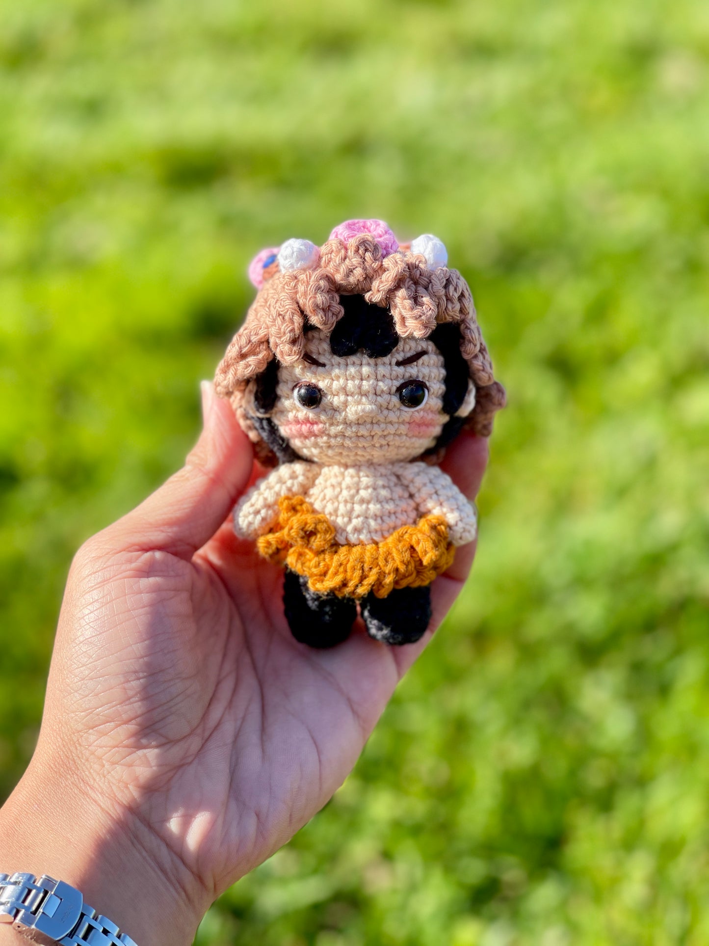 Demon Slayer Crochet Keychain