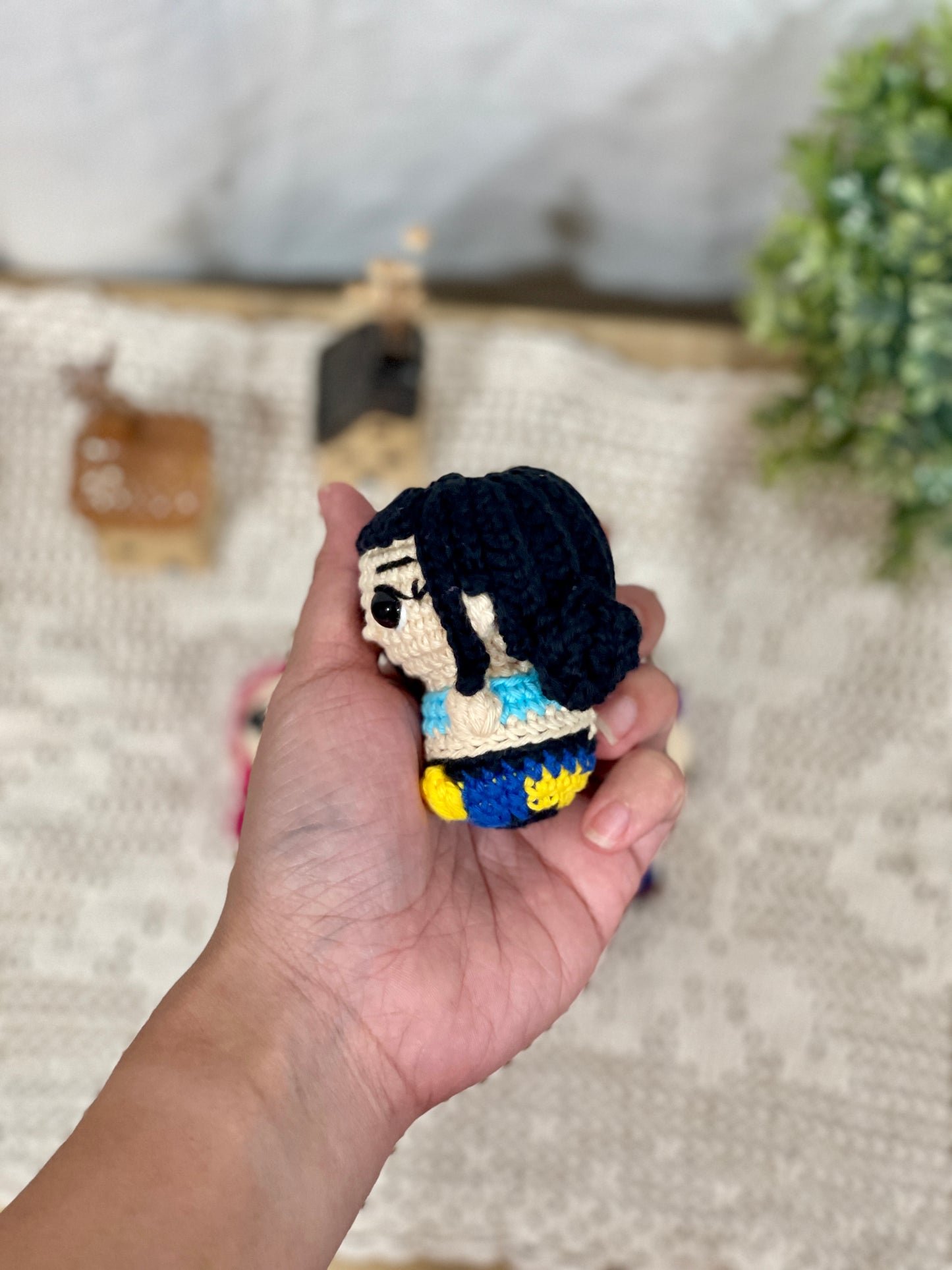 K-POP Demon Hunters Crochet Keychain