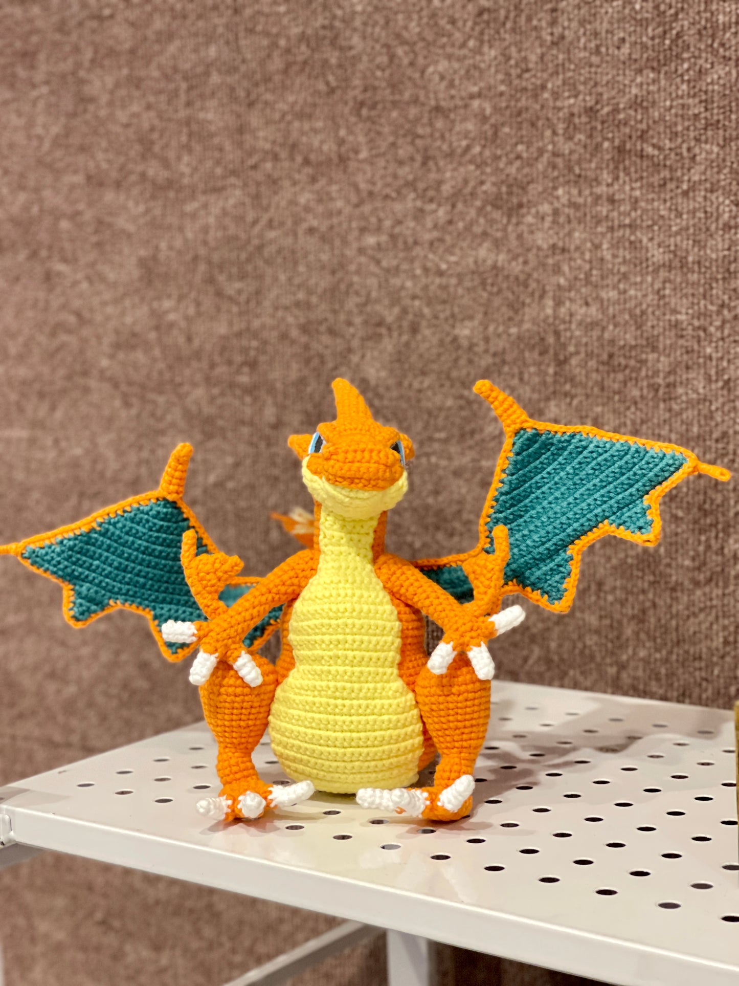 Mega Charizard Y Pokemon Crochet Doll