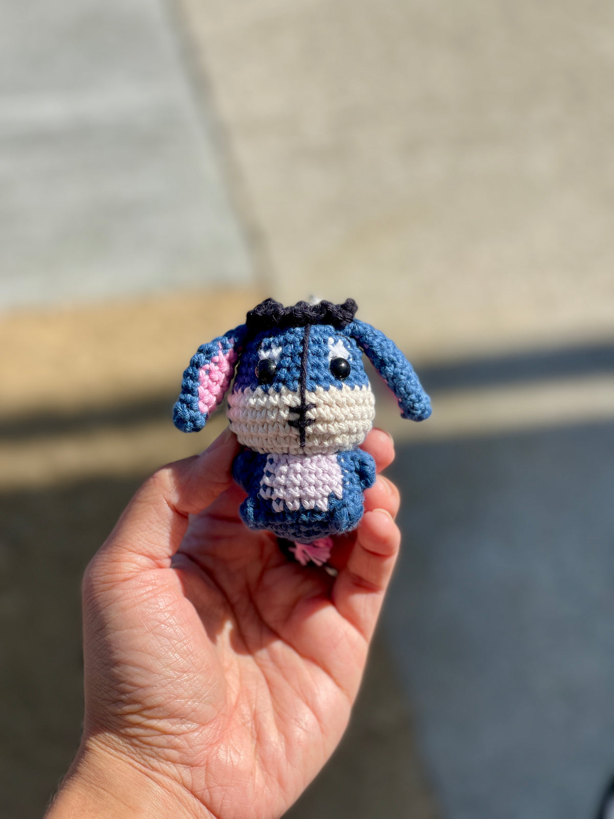 Pooh Gang Crochet Keychain
