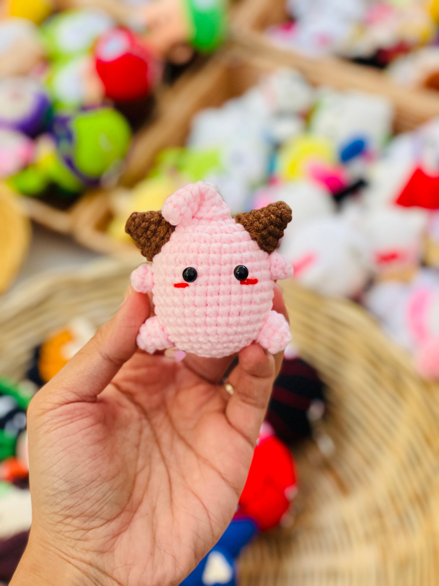 Crochet Pokémon collection Keychain